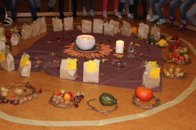 Erntedank - Feste feiern | Kindergarten Zellberg